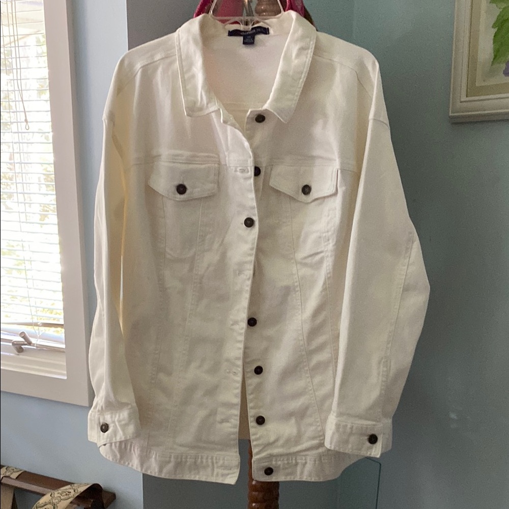Denim 24/7 White Jean Jacket